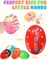 6 Pack Wooden Easter Egg Shakers for Toddlers, Percussion Musical Instrument Toys, Montessori Easter Basket Stuffers & Preschool Learning Toys for Babies, Boys & Girls